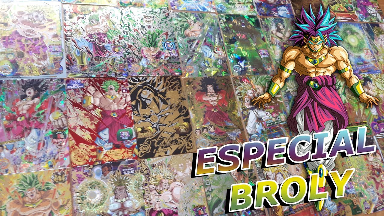 Super Dragon Ball Heroes Broly | Especial Cartas de Broly de Heroes
