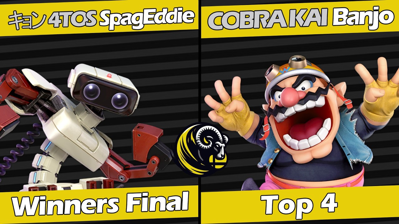 QuitYourFriendlies 68 Winners Final - SpagEddie (R.O.B) vs Banjo (Wario)