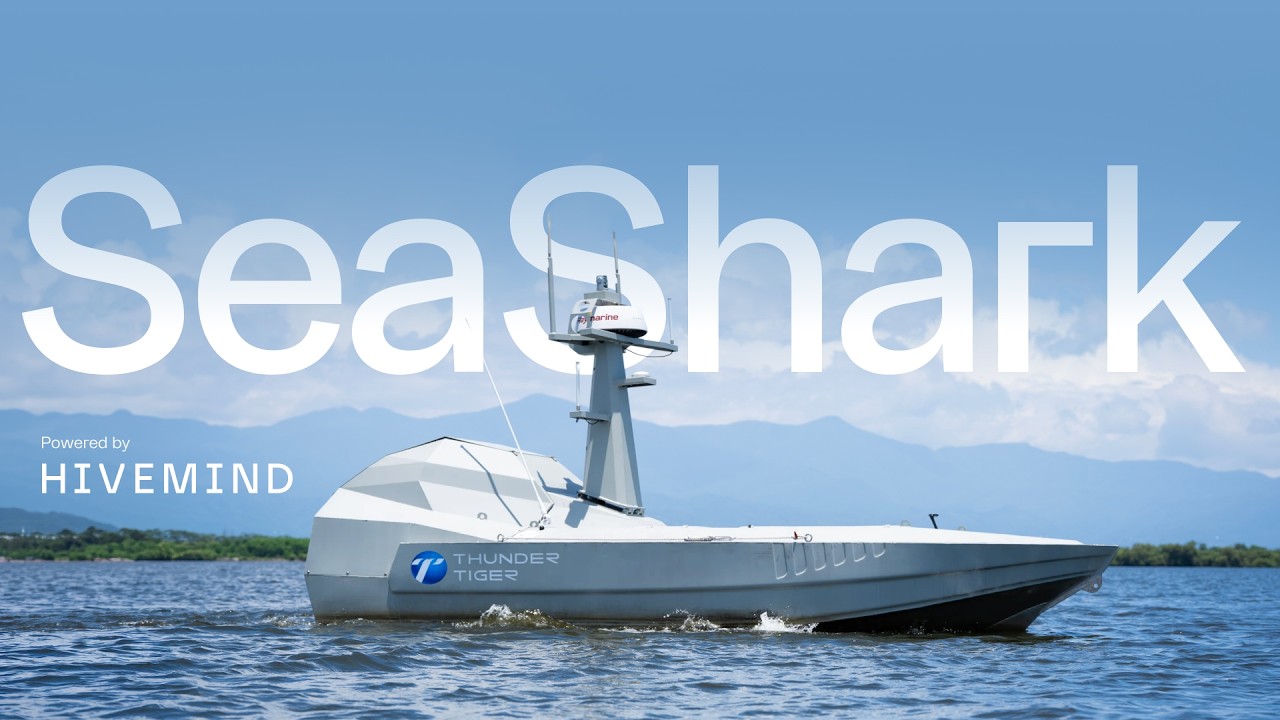 Advanced Maritime Autonomy | SeaShark Powered by Hivemind