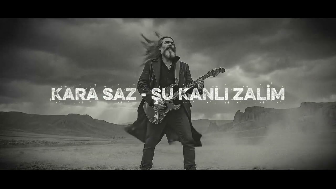 Pir Sultan Abdal - ŞU KANLI ZALİM  - KARA SAZ  (Anatolian Rock Cover AI)