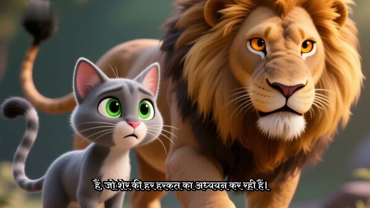 Ser auo billi ki kahani dekhiye billi ser ko pagal bna deti h #comedy #cartoon #motivation #animati