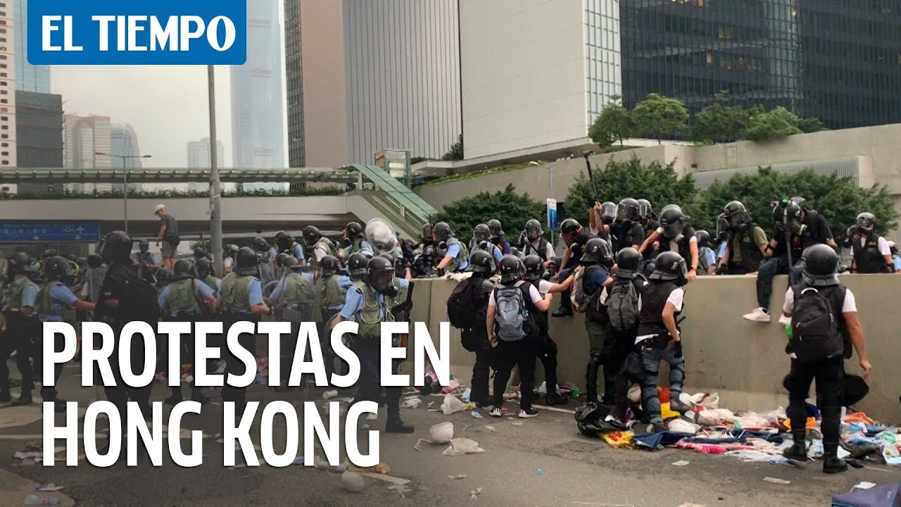 Violentos enfrentamientos en Hong Kong en protestas contra ley que permite extradiciones a China