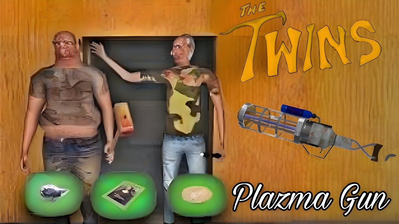 MAKING PLAZMA WEAPON| THE TWINS HORROR GAME GAMEPLAY #4 