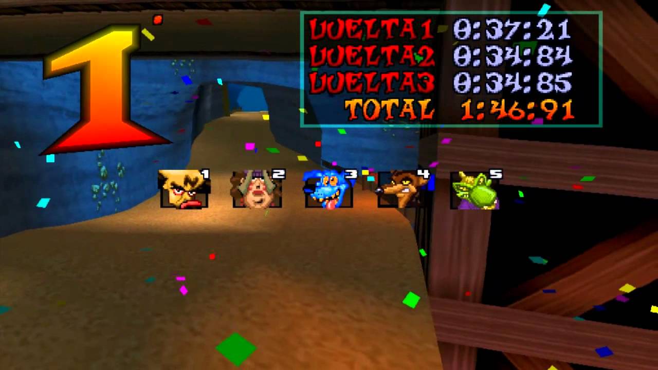 Guia Crash Team Racing 101% Español Torneo Gema Morada - Jefes (11/12)