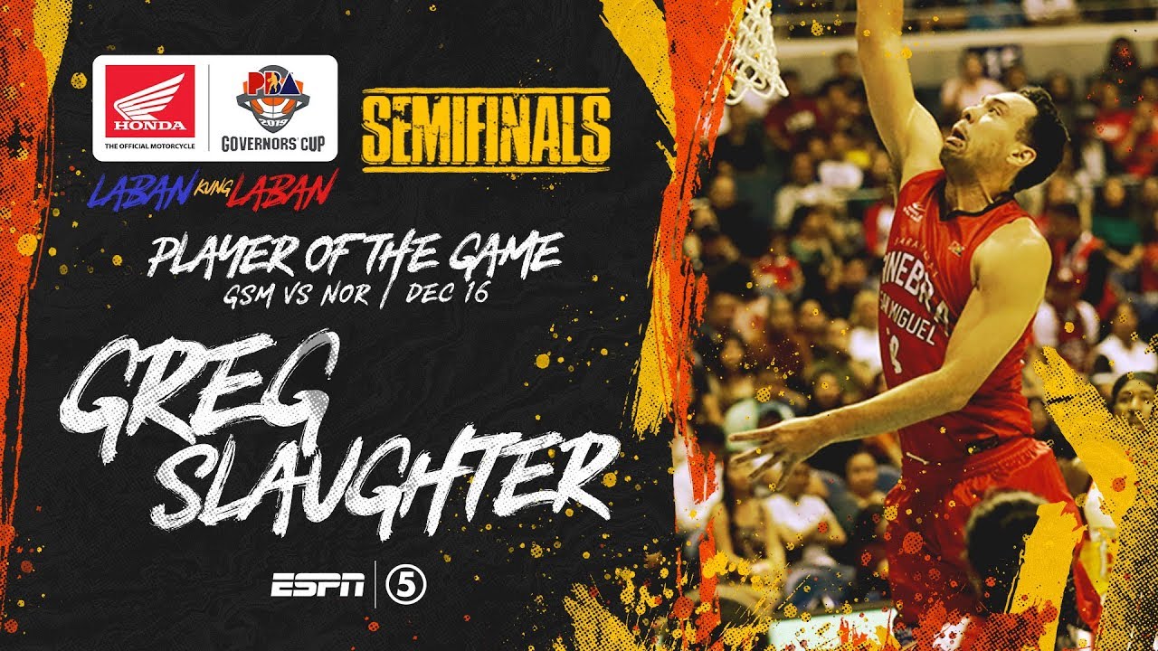 Best Player: Greg Slaughter | PBA Governors’ Cup 2019 Semifinals