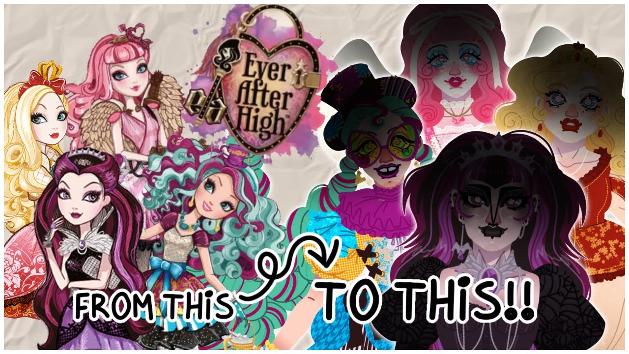 Redesigning Ever After High Characters!!