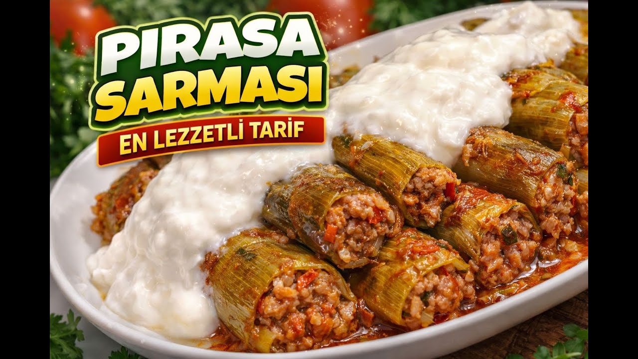PIRASA SEVMEYEN KALMAYACAK! 🥬 Lokum Gibi Pırasa Sarması Tarifi