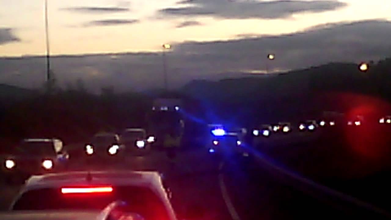 Traffic accident in Klett