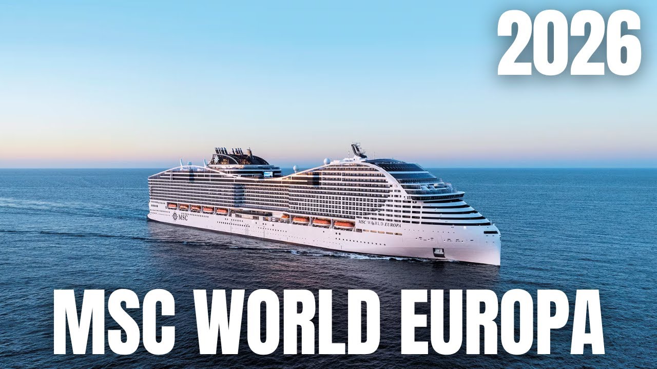 Внутри MSC World Europa 🚢✨ | Самый большой и самый современный круизный лайнер MSC 2026 года