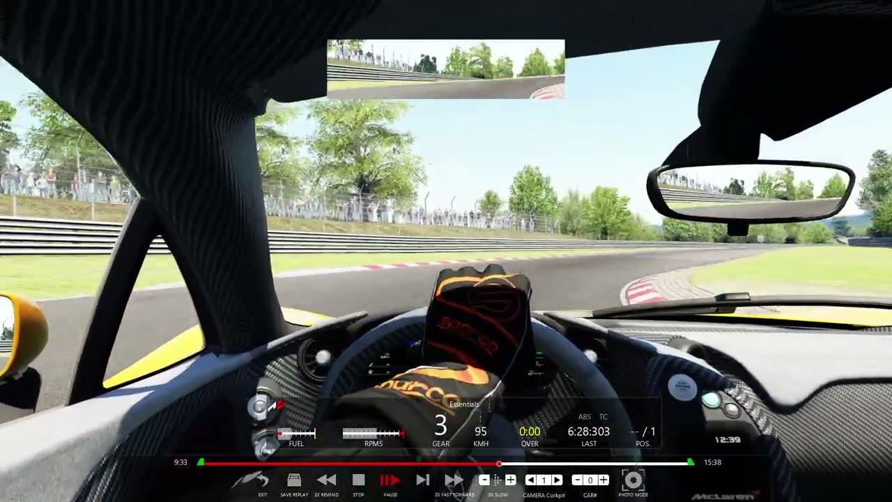 Assetto Corsa McLaren P1 nordschleife tourist 6.26.904