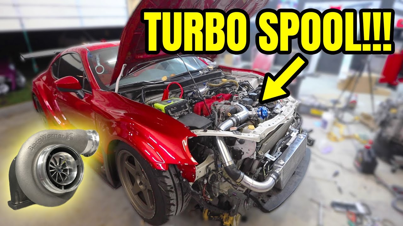 First Start Up In The New TURBO BRZ!!! Turbo Kit Install Completed!