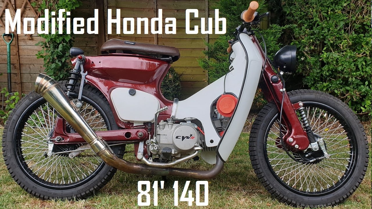 Modified Honda Cub 81' 140