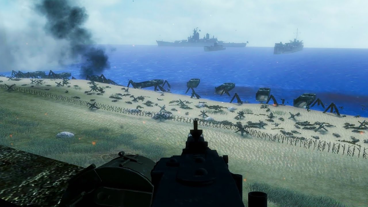 Call of Duty World at War - German D-Day Defense