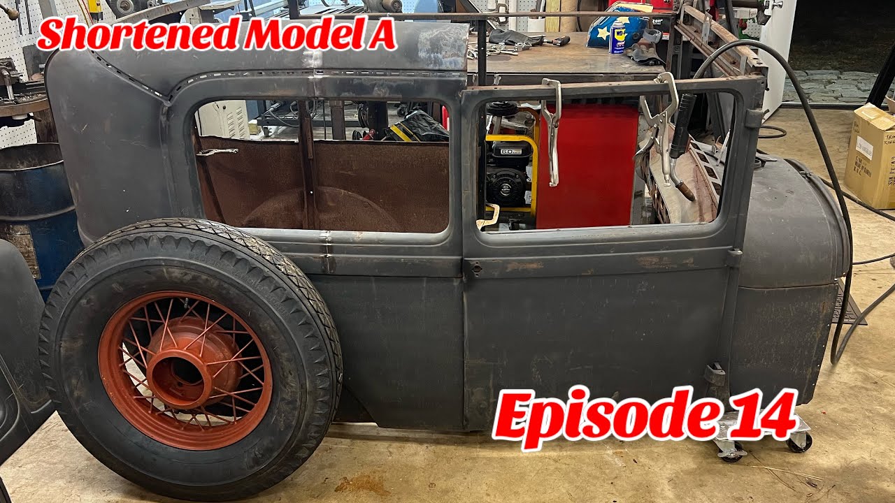 Shortened Model A Tudor Sedan. 3&rdquo; gone out of the middle!