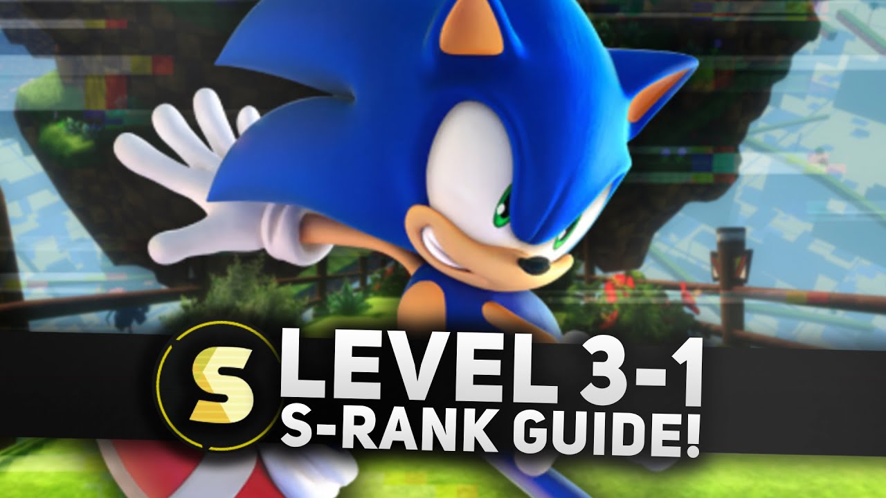 Sonic Frontiers - Cyberspace Level 3-1 S-Rank Time Guide (4K/60FPS)