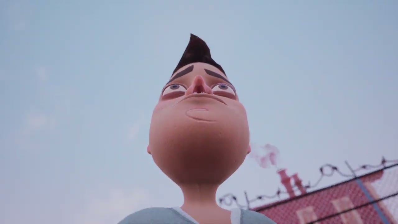 Video astuce Hello Neighbor Acte 2  comment finir acte 2 en volant