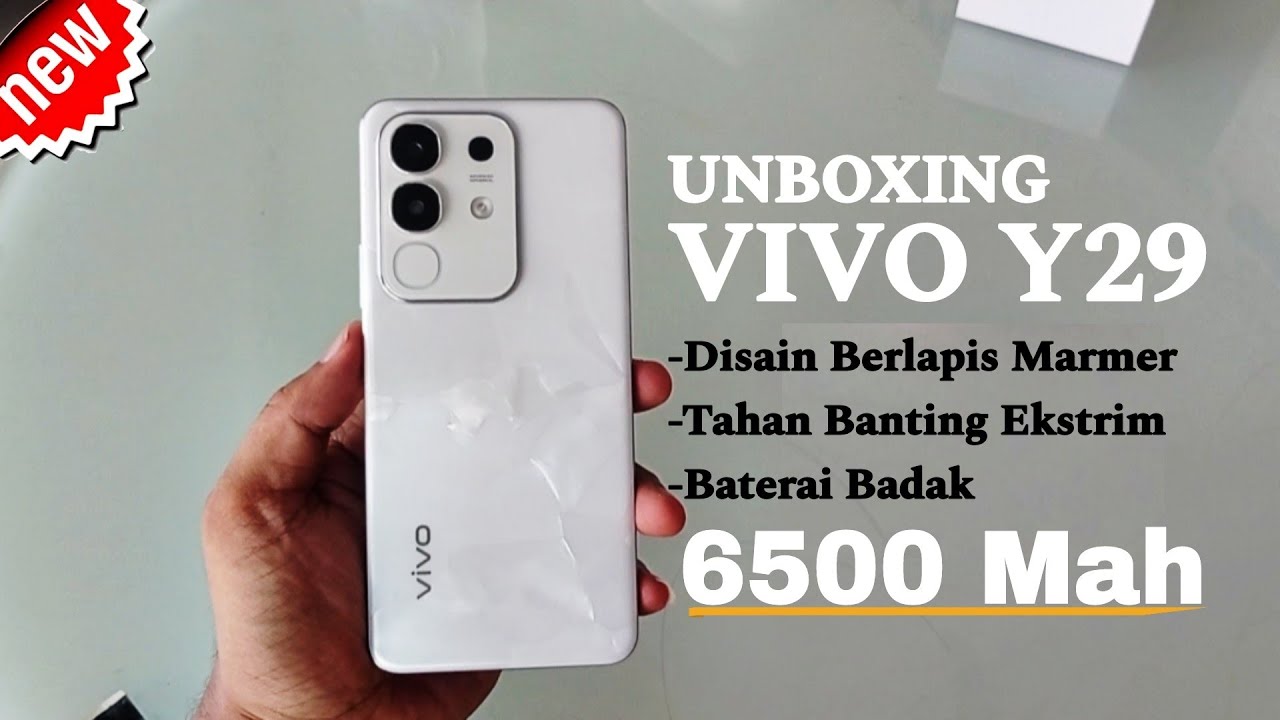 UNBOXING VIVO Y29 | DISAIN MEWAH, TAHAN BANTING, TAHAN AIR, BATERAI 6500 MAH