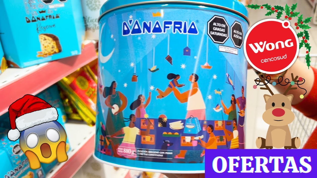 😋Venta Final PANETONES WONG NAVIDAD ✅Liquidación Navideña de D´onofrio, Gloria, Bimbo & Cuisine