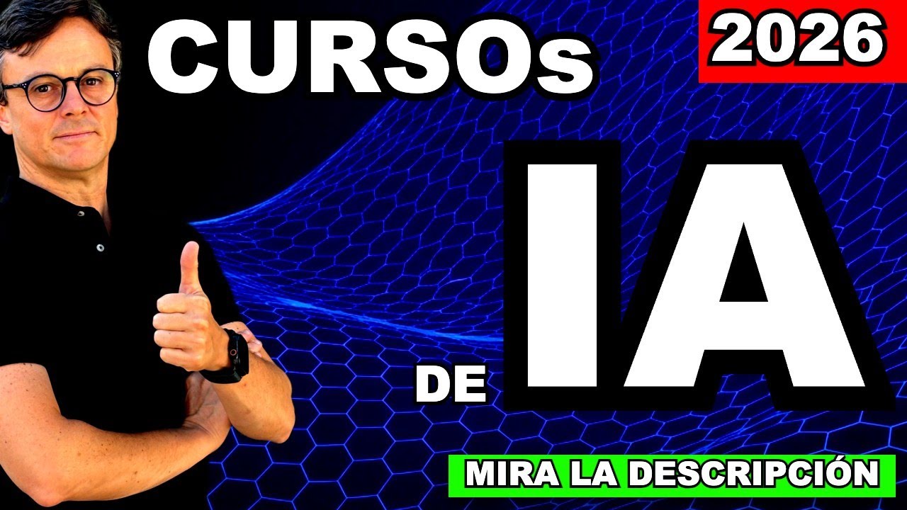 ⭐️ El MEJOR CURSO DE IA GRATIS en 2026 | DESDE CERO