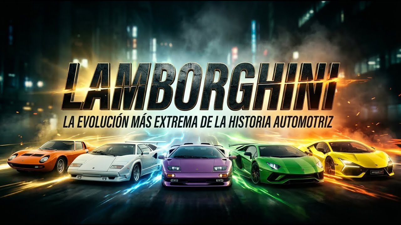 Lamborghini: la evolución más extrema de la historia del automóvil