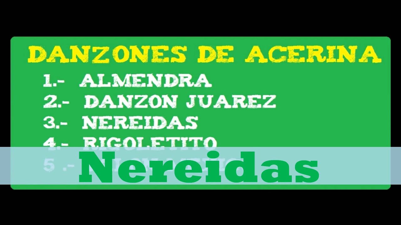 Acerina y su danzonera