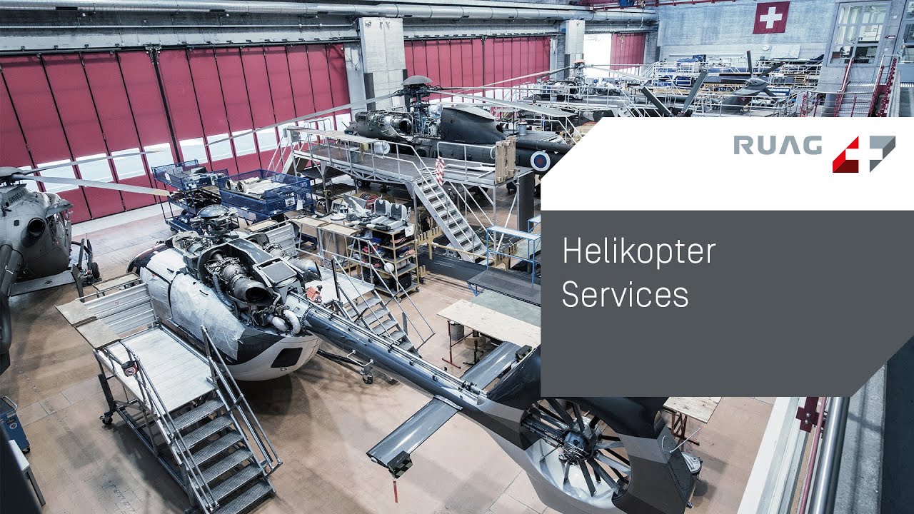 Services for civil and military helicopters