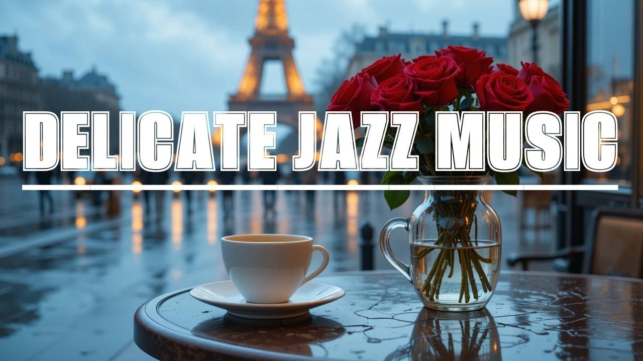 Delicate Jazz Music☃️ Bossa Nova Instrumental and Cozy Jazz Cafe Music for Happy Moods.