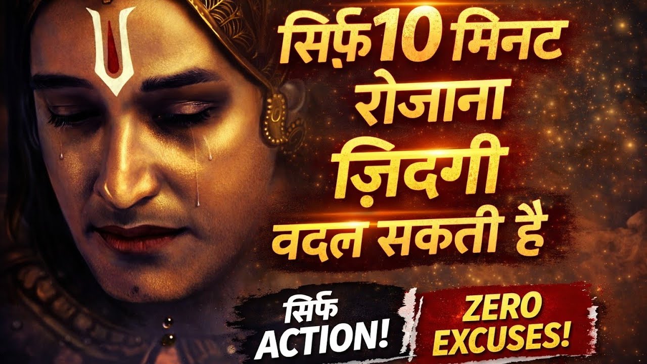 कृष्ण का ये संदेश सुन लिया तो जिंदगी बदल जाएगी🔥 #motivation 