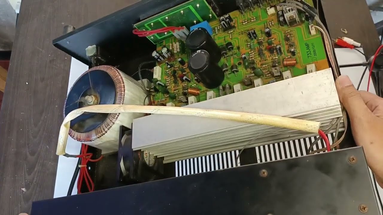 No sound amplifier: av733 amplifier ayaw mag click ng relay switch