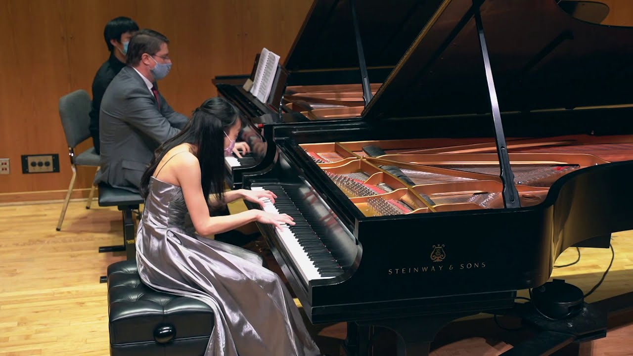 Rachmaninov: Rhapsody on a Theme of Paganini, op. 43 - Yu-Ann & Denis Evstuhin