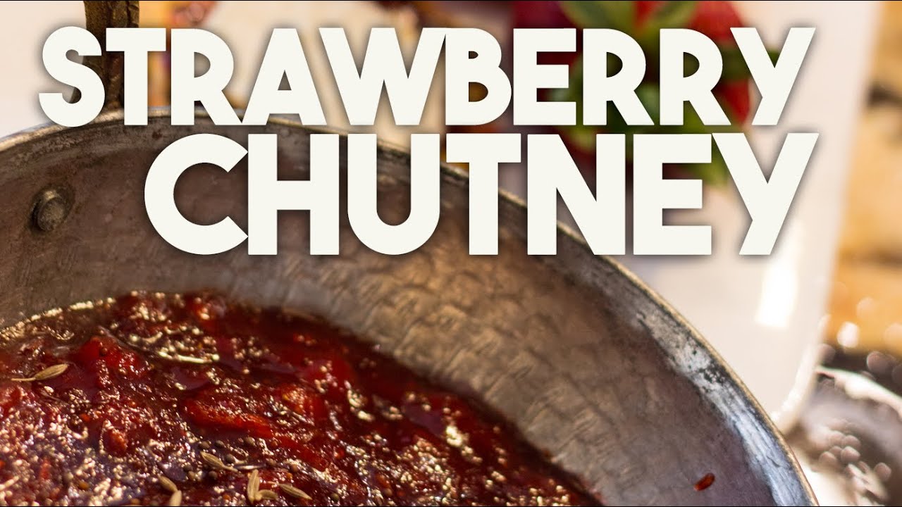 Sweet and Spicy Strawberry Chutney - Sweet and Spicy chutney