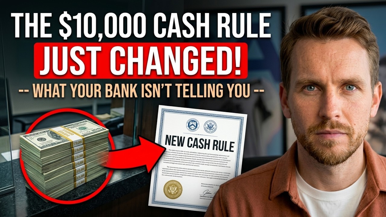 The $10,000 Cash Rule Just Changed &mdash; What Your Bank Isn't Telling You