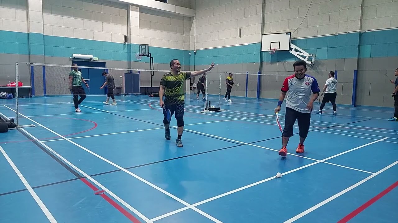 Men's double di Qatar 4.2.2026. Rusli/Naz vs Nazreen/Dinul.