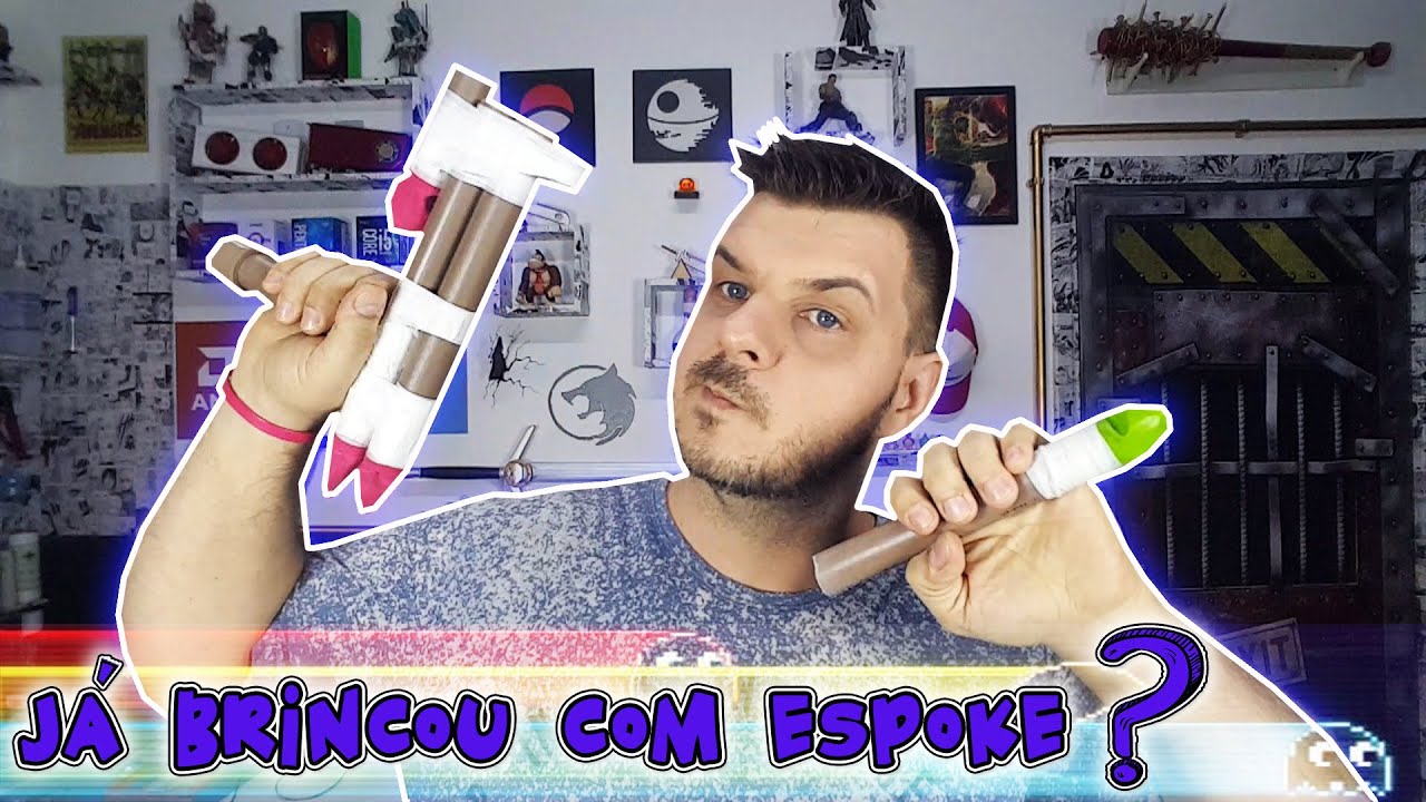 Você Já Brincou com Espoke (Espoque, Estilingue de Bexiga, tofe, sipoca, xipoca, bobiteco, bodoque)