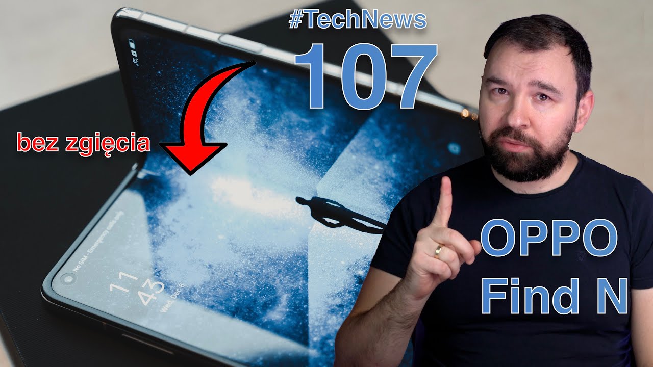 OPPO Find N - na taki składany ekran czekałem 😱 #TechNews 107