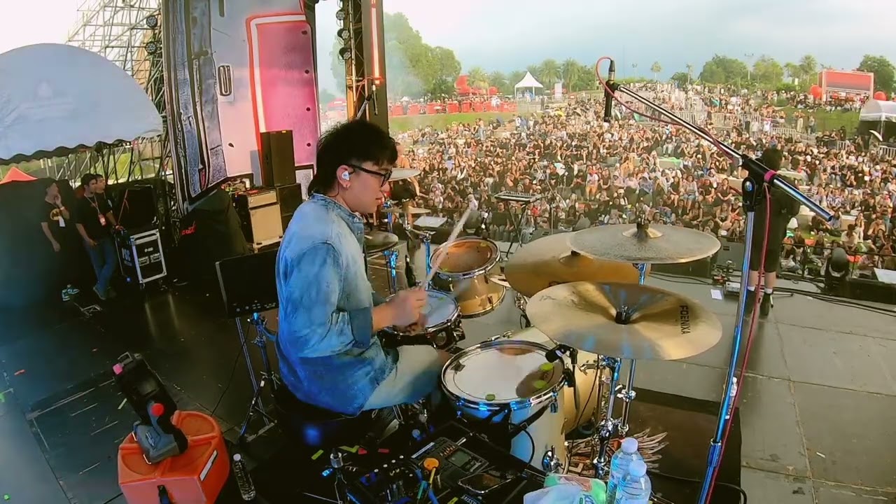 พัง INDIGO Leo Fest 2025 Drumcam