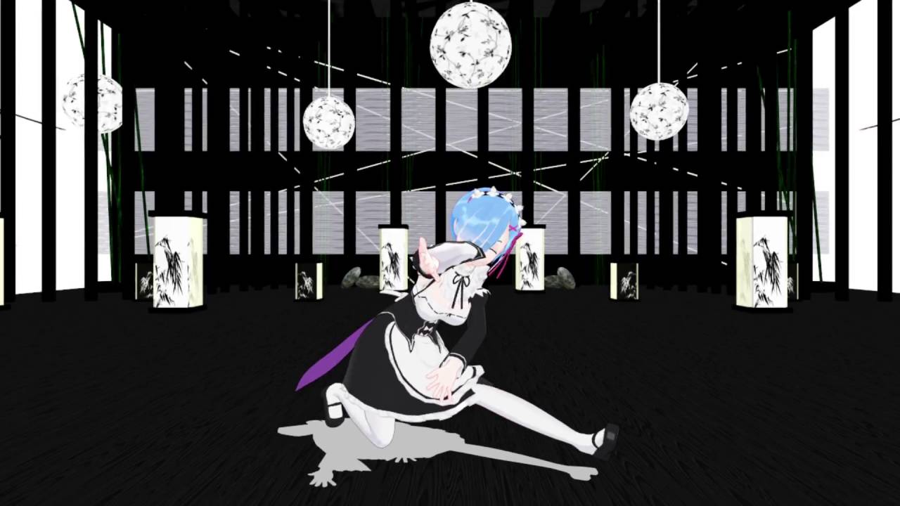 【ReゼロMMD】レムりんに六兆年と一夜物語を踊ってもらいました