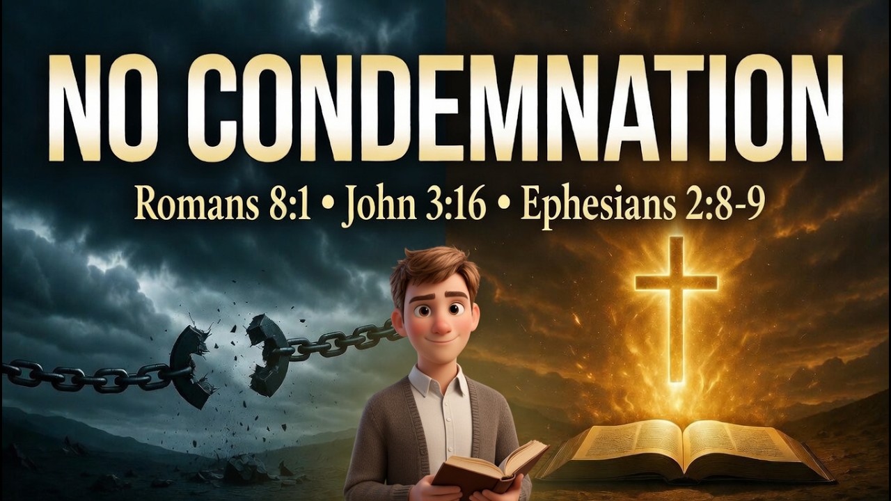 No Condemnation + God So Loved + Saved by Grace – 3 Verses That Change Everything 🔥🙏