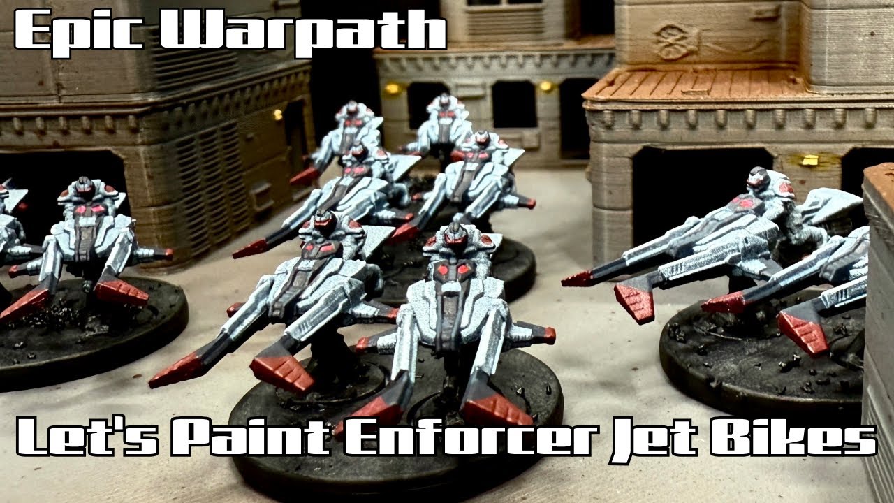 Epic Warpath:  Let's Paint Enforcer Jet Bikes