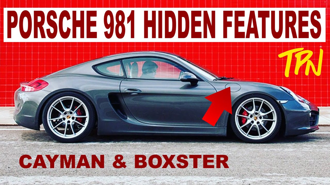 Porsche 981 Boxster и Cayman: скрытые функции, особенности и вещи, о которых вы не знали (но могл...