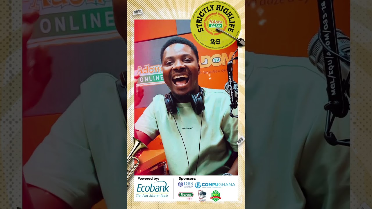 Adom 106.3 FM&rsquo;s Strictly Highlife comes your way tomorrow, January 1, 2026