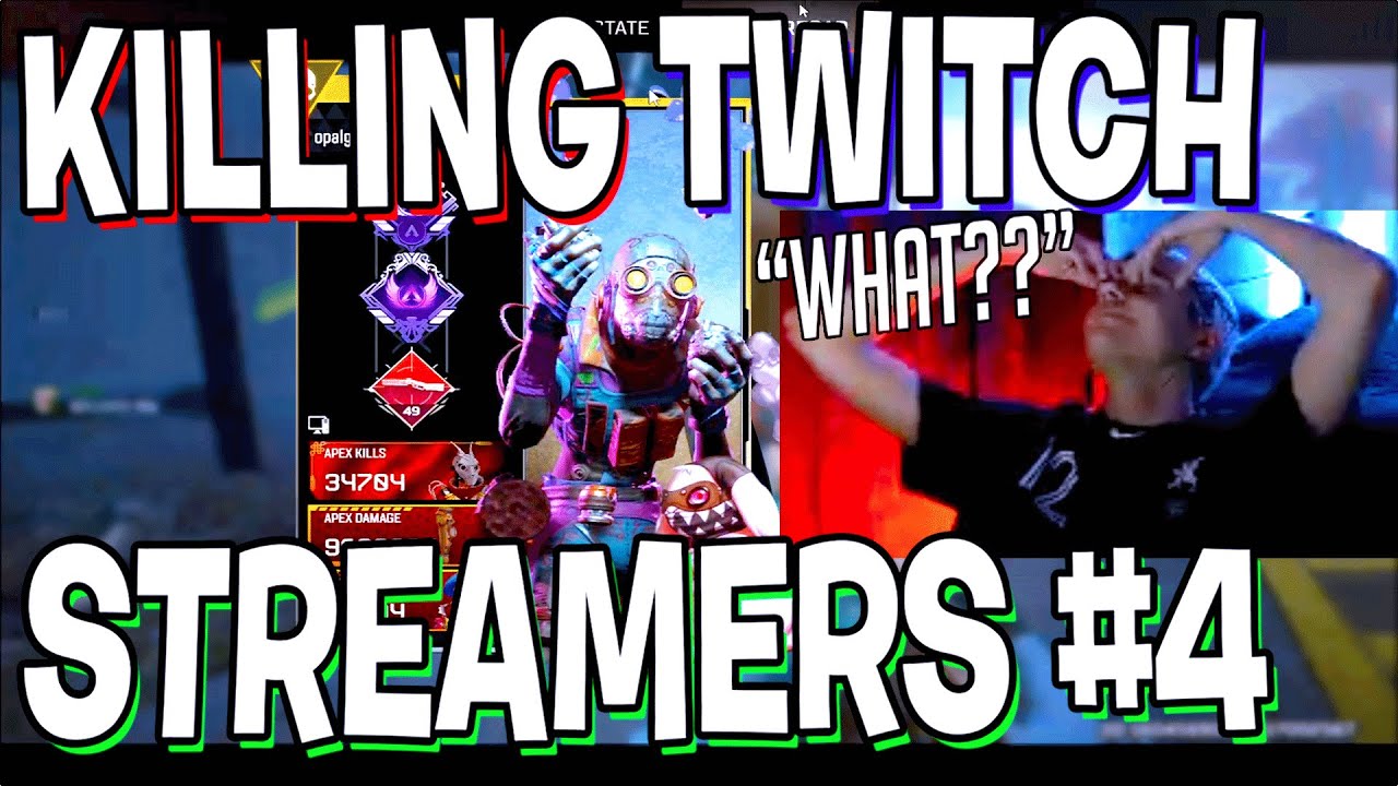 KILLING TWITCH STREAMERS WITH MOVEMENT IN APEX LEGENDS! #4