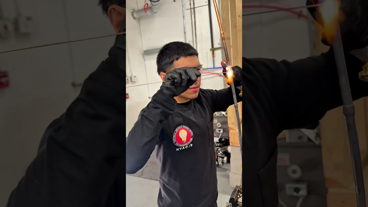 🔥 Brazing skills in action!