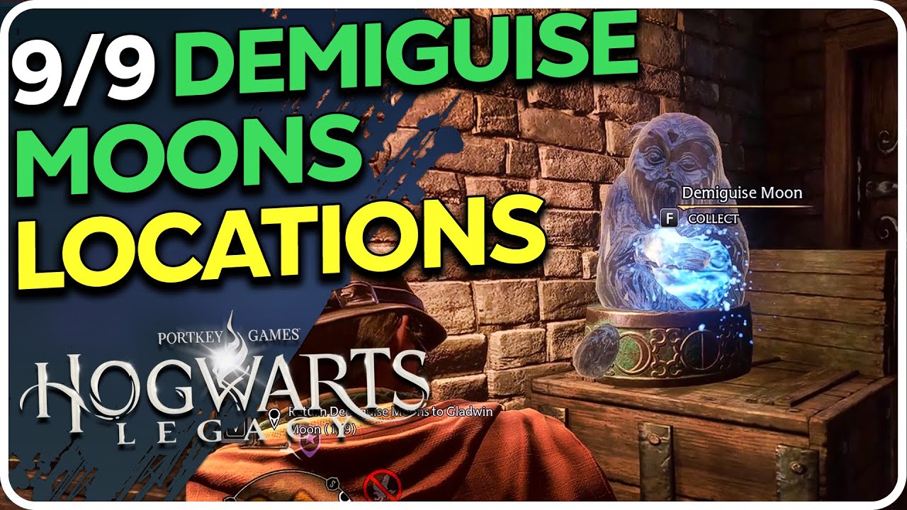 Return Demiguise Moons 9 Statue Locations to Get Alohomora II Hogwarts Legacy