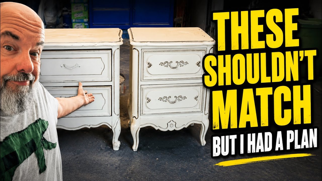 Mismatched French Provincial Nightstands, Creating A Cohesive Look
