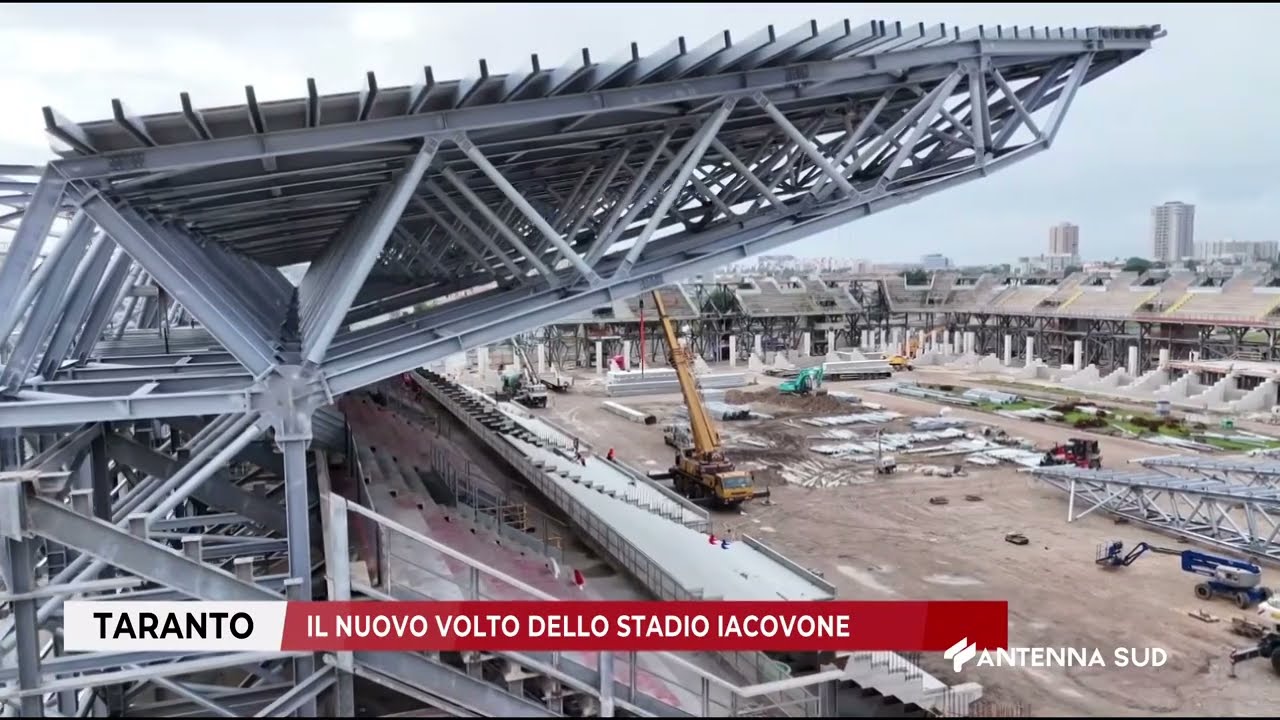 18 DICEMBRE 2025 - TARANTO - IL NUOVO VOLTO DELLO STADIO IACOVONE