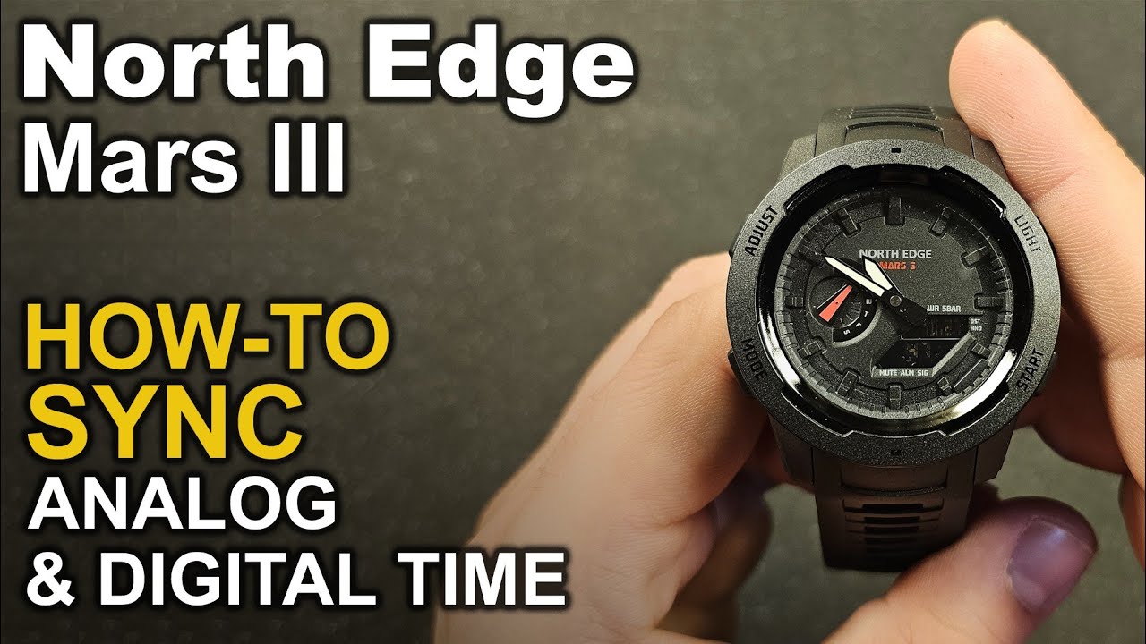 Noth Edge Mars III - Adjusting watch hands