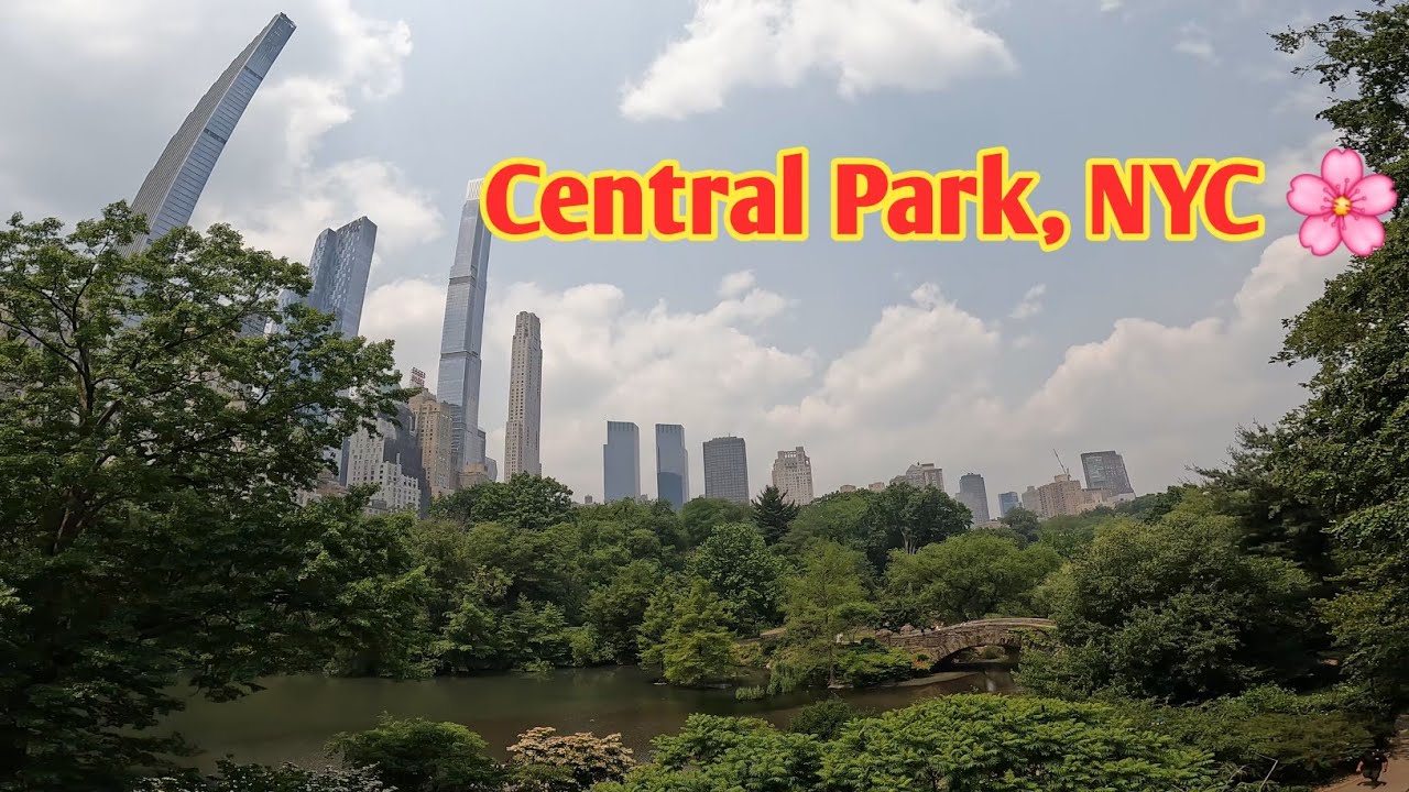 Central Park Walking Tour: The Most Beautiful Route in NYC 4K