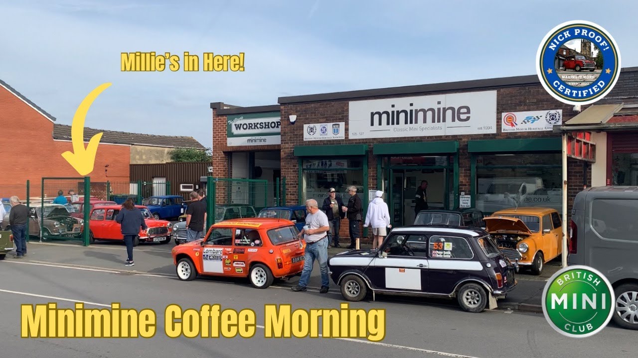 Minimine coffee morning 2023 with @britishminiclub