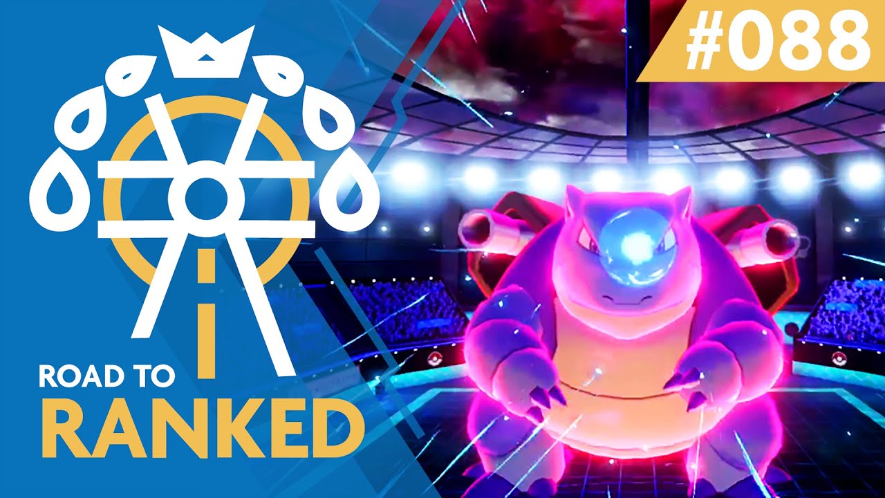 Road to Ranked #88 - Trying out BLASTOISE! | Competitive VGC 20 Pokemon Sword/Shield Battles